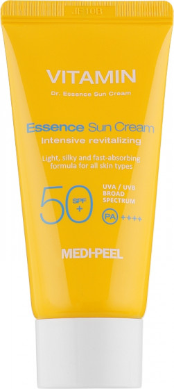 Medi Peel Vitamin Rx. Essence Sun Cream SPF50+ PA++++ - Витаминный солнцезащитный крем для лица