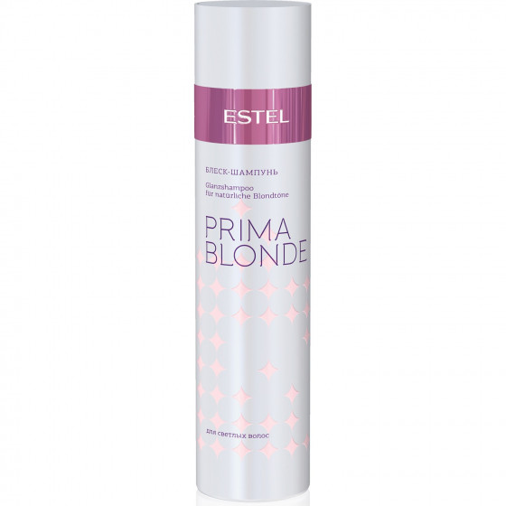 Estel Professional Prima Blond - Блеск-шампунь для светлых волос