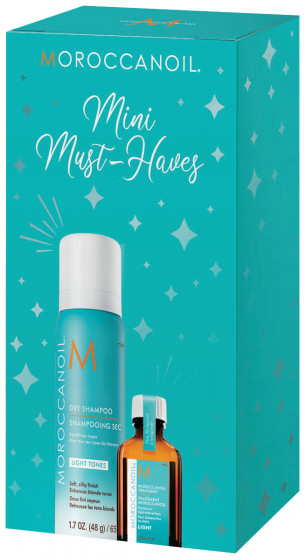 MoroccanOil Mini Must-Haves Light Tones - Подарочный набор для светлых и осветленных волос - 1