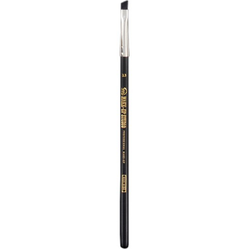 Make-Up Studio Eyebrow Brush Angle Shaped Nero Nr.33 - Кисточка для бровей угловая