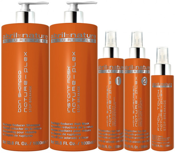 Abril et Nature Nature-Plex Hair Sunscreen Spray 1 - Двухфазный спрей для окрашенных и густых волос - 1