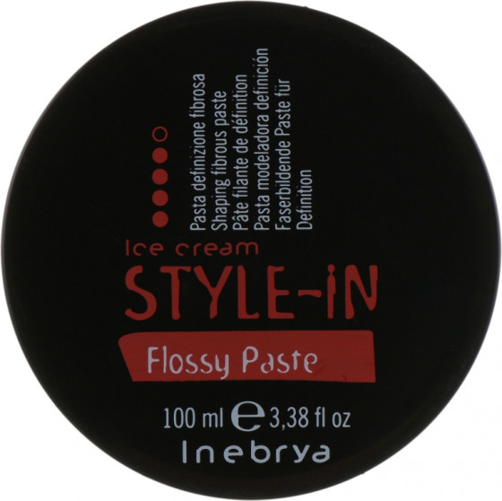 Inebrya Style-In Flossy Paste - Волокнистая паста для укладки волос