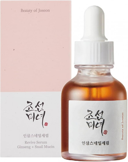 Beauty of Joseon Revive Serum - Сыворотка для лица с женьшенем и муцином улитки - 1