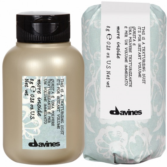 Davines This Is A Texturizing Dust - Текстурирующая пудра средней фиксации для придания объема и формы - 1