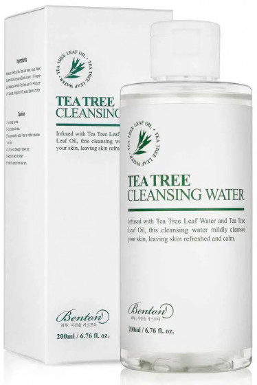 Benton Tea Tree Cleansing Water - Очищающая вода с чайным деревом