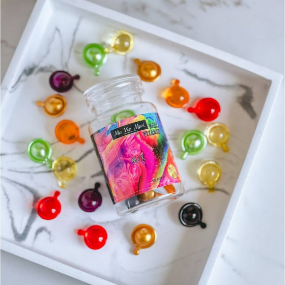 Ma Vie Mari Mix - Несмываемые капсульные витамины-масло для волос микс - 1