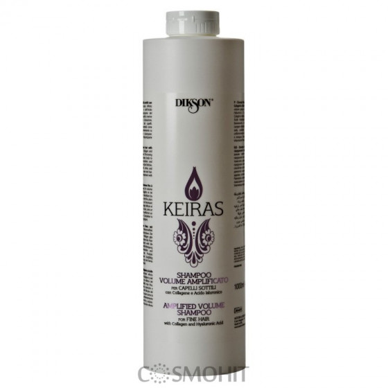 Dikson Keiras Shampoo Volume Amplificato - Шампунь с коллагеном и гиалуроновой кислотой придающий объем тонким и ослабленным волосам