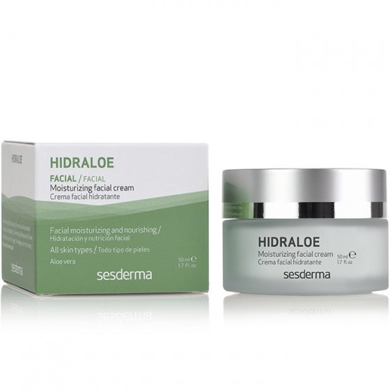 Sesderma Hidraloe Moisturizing Facial Cream - Увлажняющий крем для лица