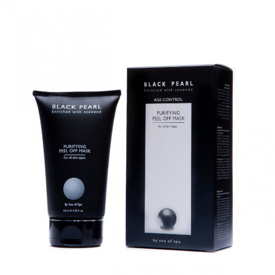 Sea of SPA Black Pearl Age Control Purifying Peel Off Mask - Очищающая маска-пленка