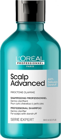 L'Oreal Professionnel Scalp Advanced Anti Dandruff Shampoo - Профессиональный дерморегулирующий шампунь против перхоти