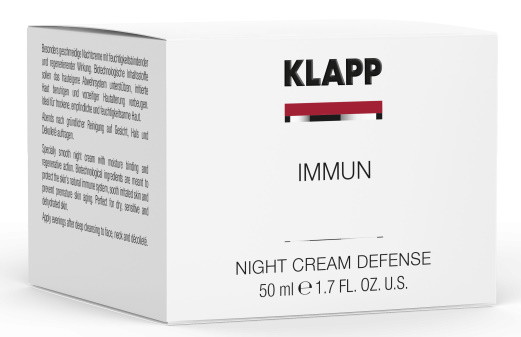 Klapp Immun Night Cream Defense - Ночной крем - 1