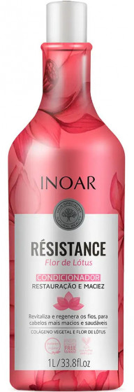 Inoar Resistance Flor de Lotus - Безсульфатный кондиционер от выпадения волос