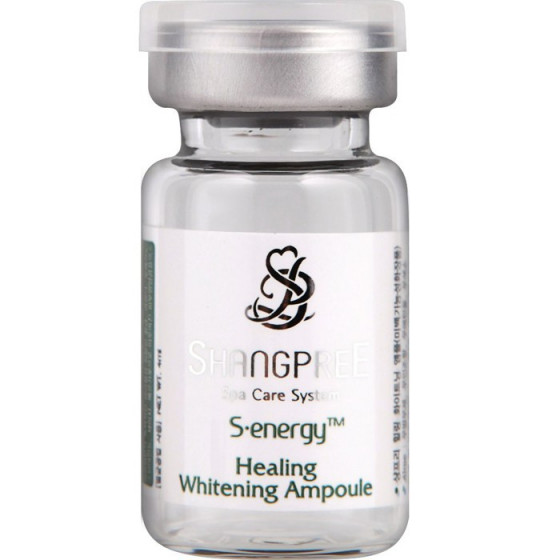 ShangPree Spa Care Line S-Energy Healing Whitening Ampoule - Лечебные отбеливающие ампулы