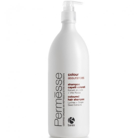Barex Permesse Colour Assurances Shampoo - Шампунь для окрашенных волос с экстрактом личи и красного винограда
