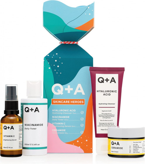 Q+A Skincare Heroes Gift Set - Подарочный набор для совершенной кожи