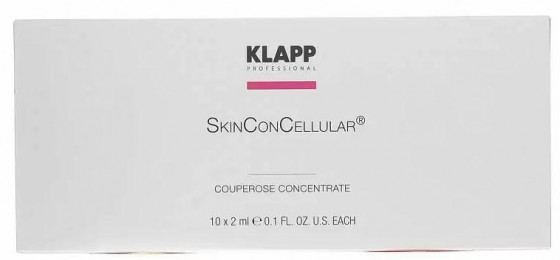 Klapp SkinConCellular Couperose Concentrate Ampoules - Ампульный концентрат против купероза - 1