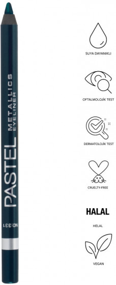 Pastel Metallic Waterproof Long Lasting Eyeliner - Водостойкий металлик карандаш для глаз - 1