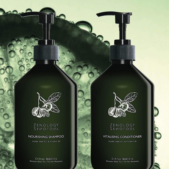 Zenology Nourishing Shampoo Mandarin Green Tea - Питательный шампунь для волос - 2