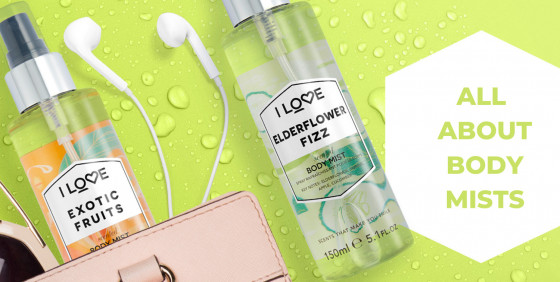 I Love Elderflower Fizz Body Mist - Освежающий спрей для тела "Коктейль из бузины" - 2