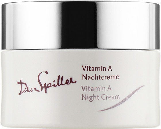 Dr. Spiller Vitamin A Night Cream - Ночной омолаживающий крем с витамином А