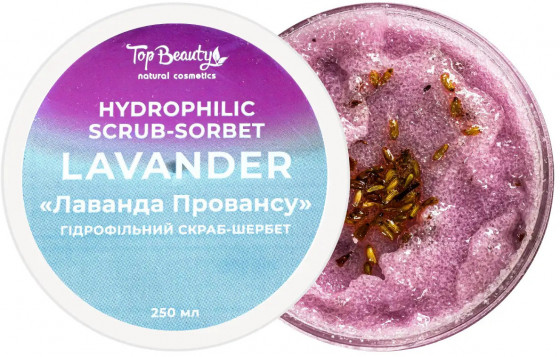 Top Beauty Hydrophilic Scrub-sorbet "Lavander" - Гидрофильный скраб-щербет для тела "Лаванда" - 2
