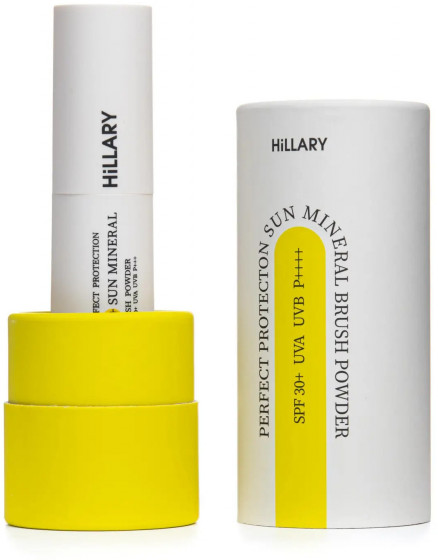 Hillary Perfect Protection Sun Mineral Brush Powder SPF30+ - Солнцезащитная минеральная пудра - 2