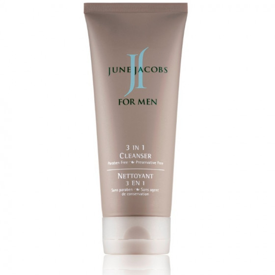 June Jacobs Men's 3 In 1 Cleanser - Очищающий лосьон 3 в 1 для мужчин