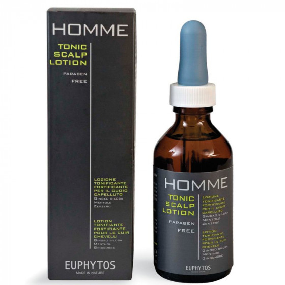 Euphytos Homme Tonic Scalp Lotion - Лосьон для кожи головы для мужчин