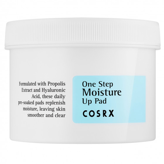 CosRX One Step Moisture Up Pads - Увлажняющие спонжи для лица