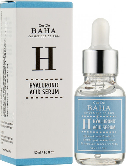 Cos De BAHA HP Hyaluronic Acid B5 (D-Panthenol) Serum - Увлажняющая сыворотка для лица с гиалуроновой кислотой и пантенолом - 1