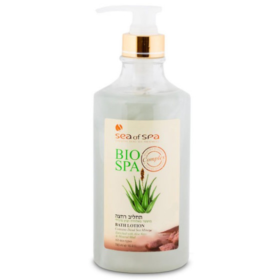 Sea of SPA Bio Spa Bath Lotion - Лосьон для душа (Алоэ Вера и Минеральная Грязь)