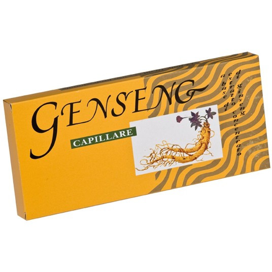 Black Professional Line Genseng Ampoules - Лосьон для слабых волос с экстрактом женьшеня в ампулах