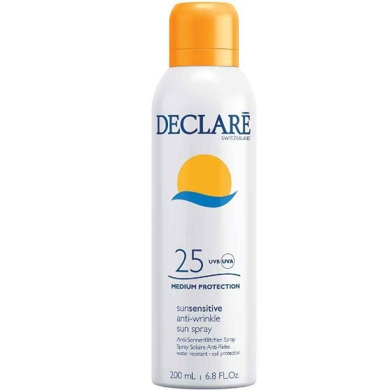 Declare Sun Sensitive Anti-Wrinkle Sun Spray SPF25 - Солнцезащитный спрей с SPF 25