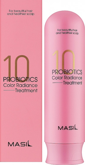 Masil 10 Probiotics Color Radiance Treatment - Бальзам с пробиотиками для защиты цвета волос