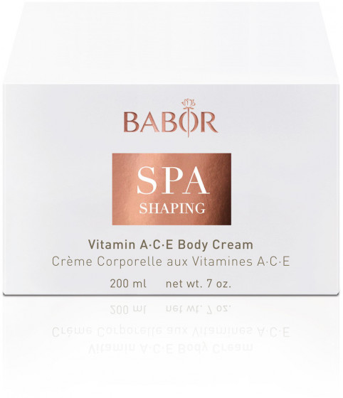 Babor Shaping Vitamin ACE Body Cream - Крем для тела с витаминами - 1