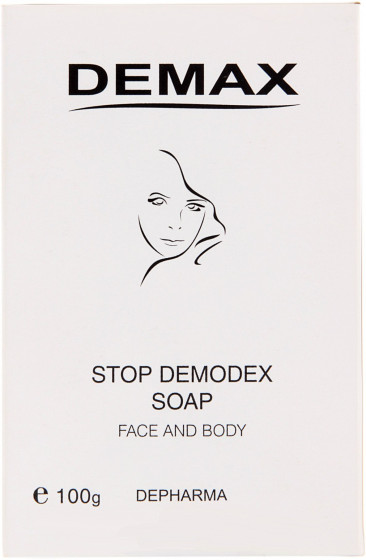 Demax Anti-Demodex Line Soap Medicinal Universal Against Demodex For The Face And Body - Лечебное мыло от демодекса 100 гр