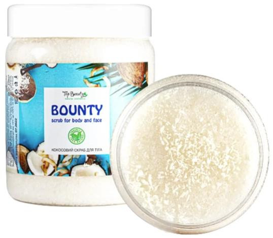 Top Beauty Scrub Bounty - Скраб для тела и лица (баунти)