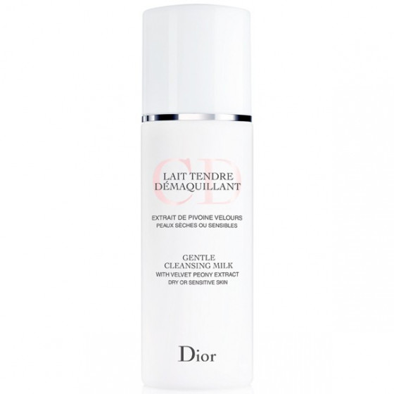 Christian Dior Lait Tendre Demaquillant - Нежное молочко для снятия макияжа с экстрактом бархатного пиона 