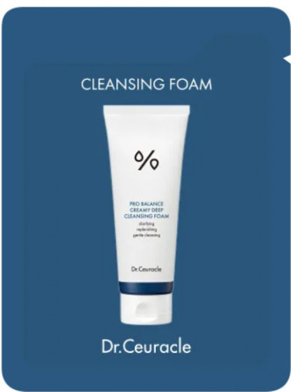Dr.Ceuracle Pro Balance Creamy Deep Cleansing Foam - Кремовая пенка для умывания с пробиотиками