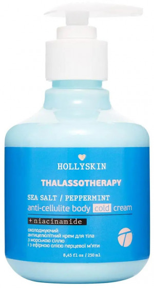 Hollyskin Thalassotherapy Anti-cellulite Body Cold Cream - Охлаждающий антицеллюлитный крем для тела