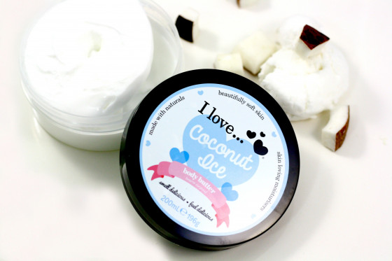 I Love Coconut Ice Body Butter - Масло для тела "Кокосовый лед" - 2