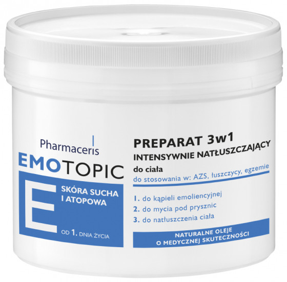 Pharmaceris E Emotopic Lipid-Replenishing Formula 3in1 - Препарат 3в1 для восстановления липидного слоя кожи