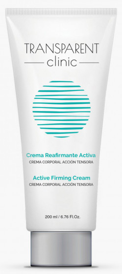 Transparent Clinic Active Firming Cream - Подтягивающий крем для тела с центеллой и органическим кремнием