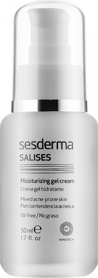 Sesderma Salises Moisturizing Gel Cream - Увлажняющий крем-гель для лица