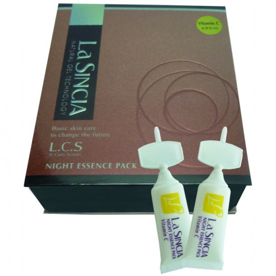 La Sincere Night Essence Pack Vitamin C - Ночная восстанавливающая эссенция Витамин С L.C.S.