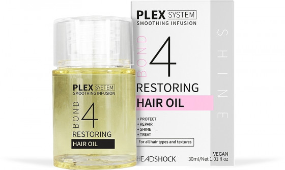 Headshock Plex System Restoring Hair Oil 4 - Восстанавливающее масло для волос №4 - 1