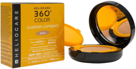 Cantabria Heliocare 360º Color Cushion Compact SPF50+ - Солнцезащитная компактная пудра