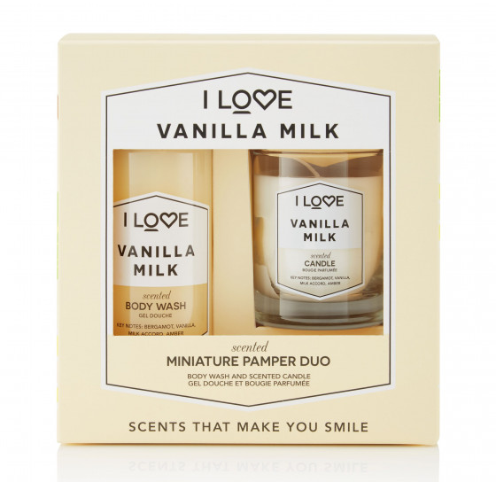 I Love Vanilla Milk Mini Pamper Duo - Набор "Ваниль"