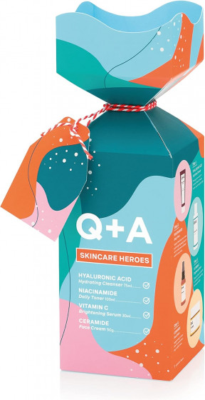 Q+A Skincare Heroes Gift Set - Подарочный набор для совершенной кожи - 1