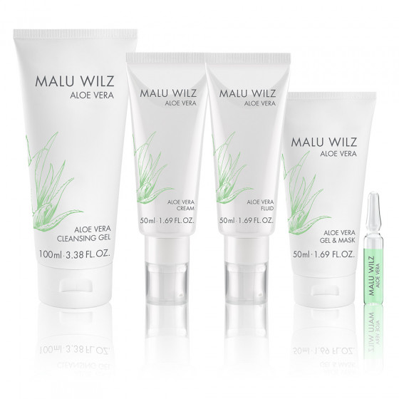 Malu Wilz Aloe Vera Gel & Mask - Гель-маска для лица - 3